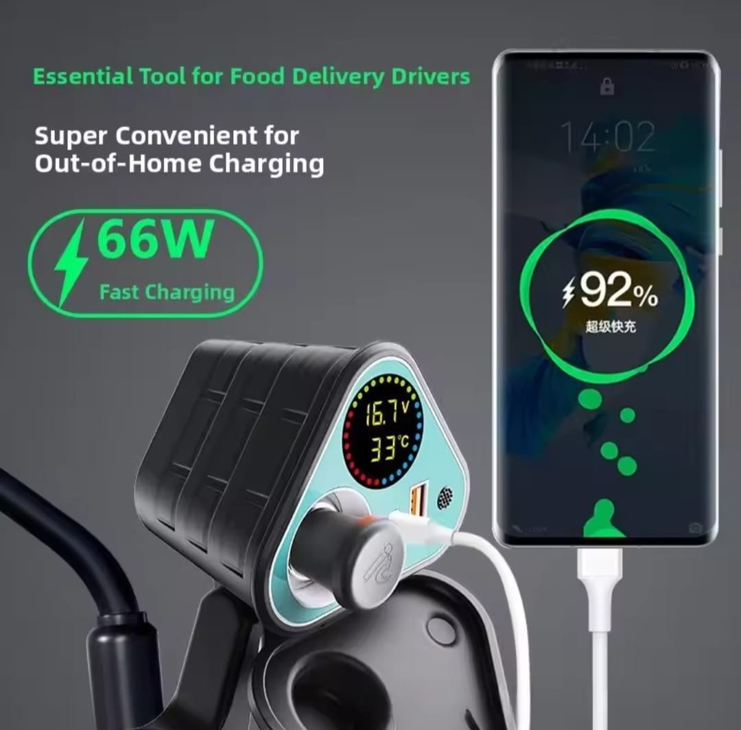 Yf 286 Three in One Charger Durable Reliable Fast Charging Compact