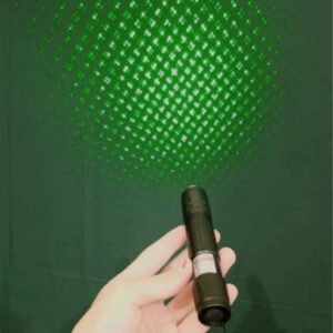 Green Laser Light Aluminum Alloy Body Black Color Two Mode Lighting