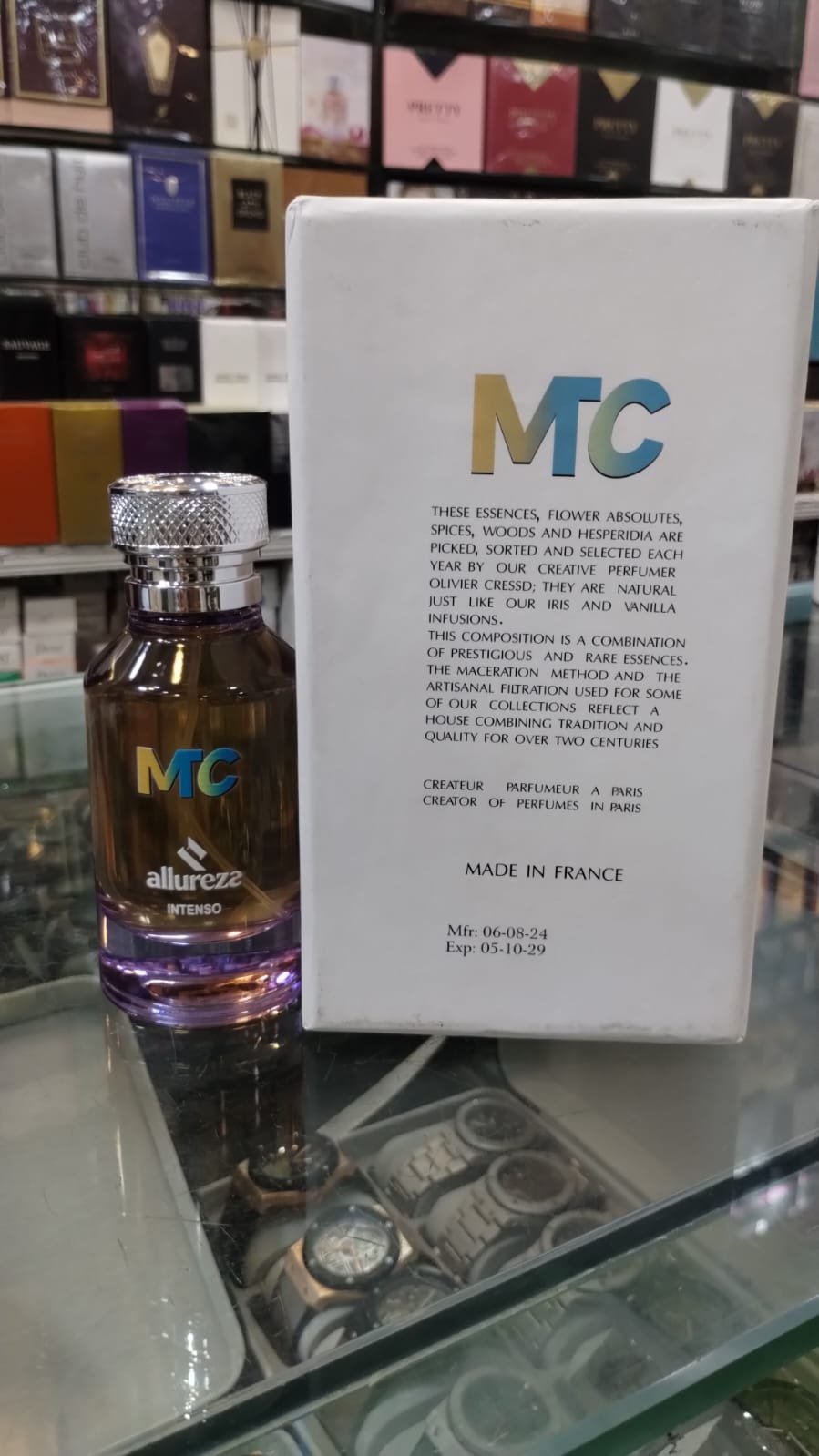 Mtc Allureza Intenso Perfume Bold Elegance in Every Spray Premium Long - Image 4