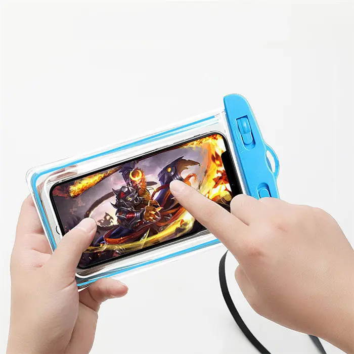 Water Proof Cover Bag For Mobile - Max Screen Size Could Be 6.2...