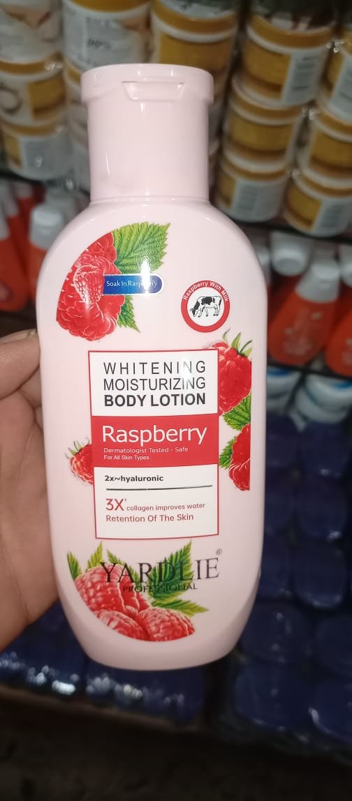 Yardlie Professional Raspberry Whitening & Moisturizing Body Lotion: - Image 4