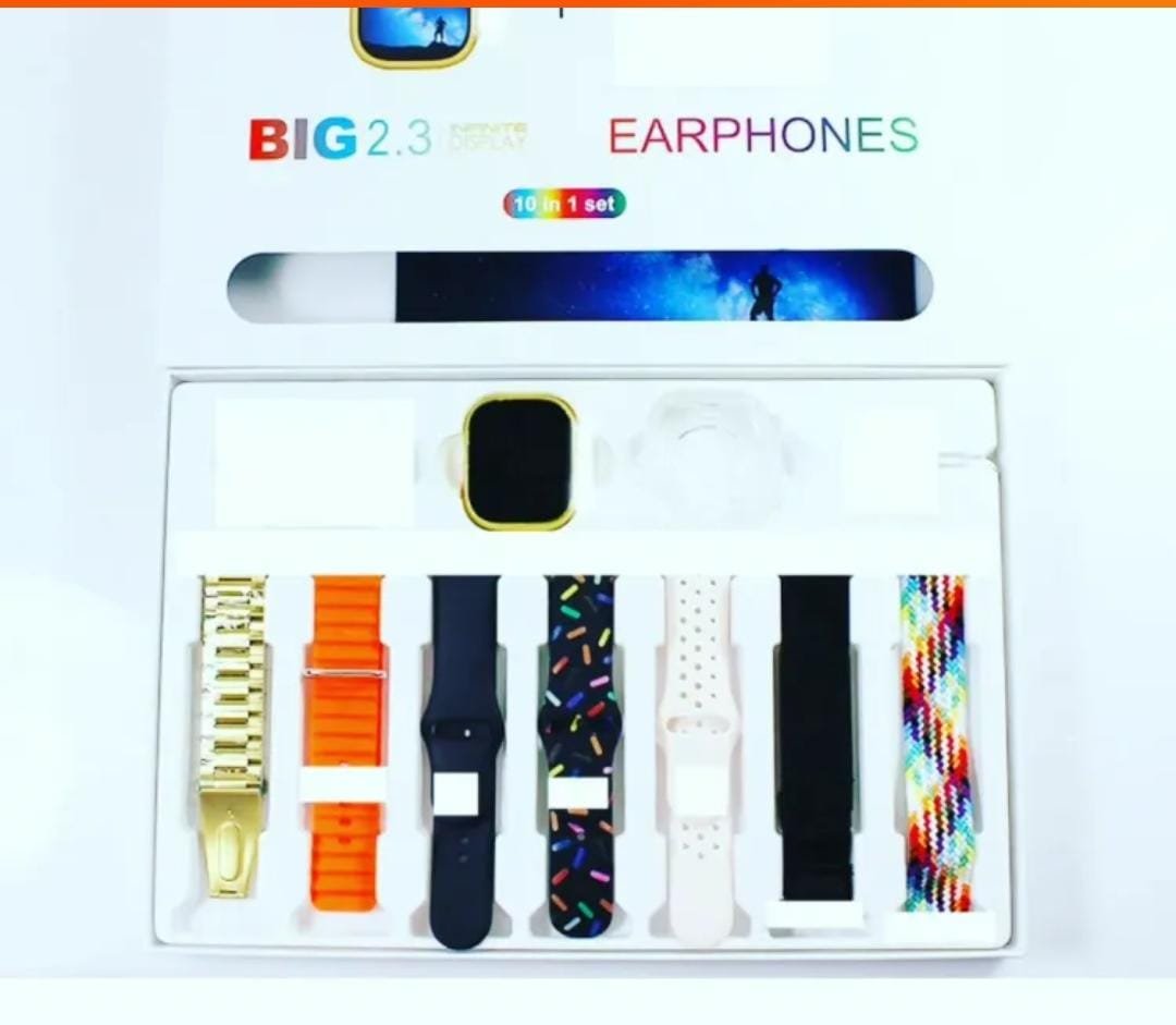 I20 Ultra Max Suit Smartwatch 10-In-1 Box - Image 3