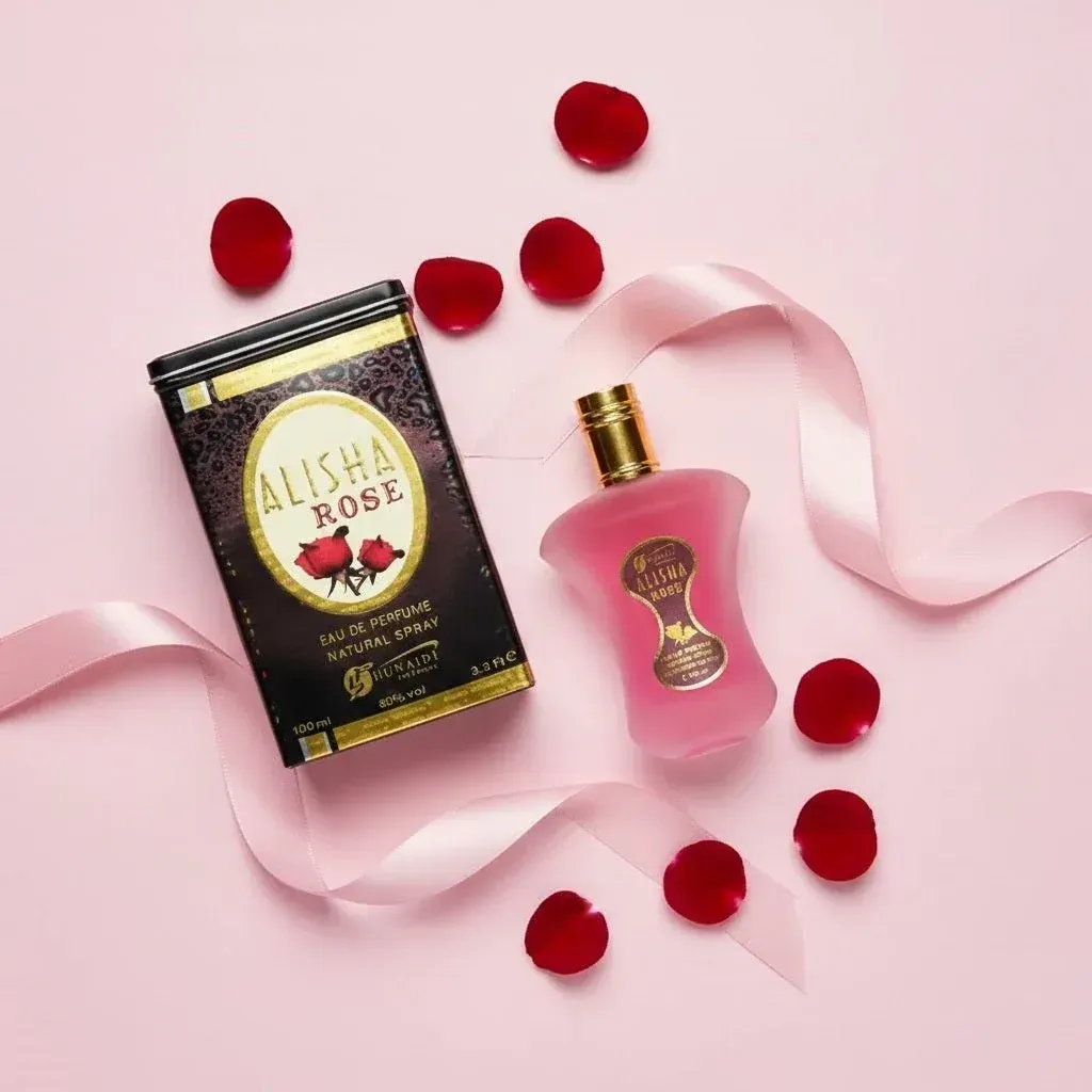 Alisha Rose Perfume by Hunaidi for Women Edp 100ml Elegant Long Lasting