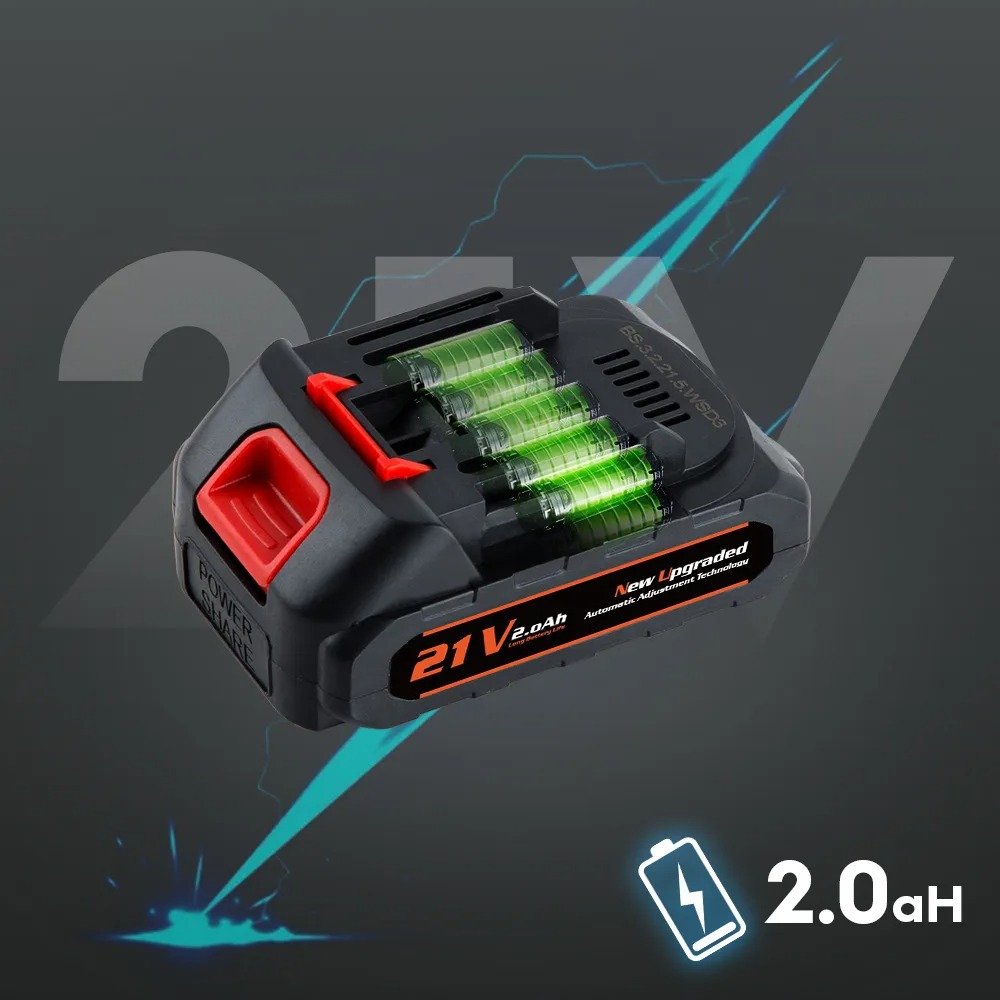 Universal 21v Lithium-Ion Battery Pack for Cordless Power Tools