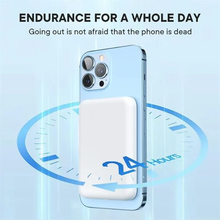 Apple Magsafe Wireless Power Bank For Iphone 5000Mah 20W Fast Charging - Image 4