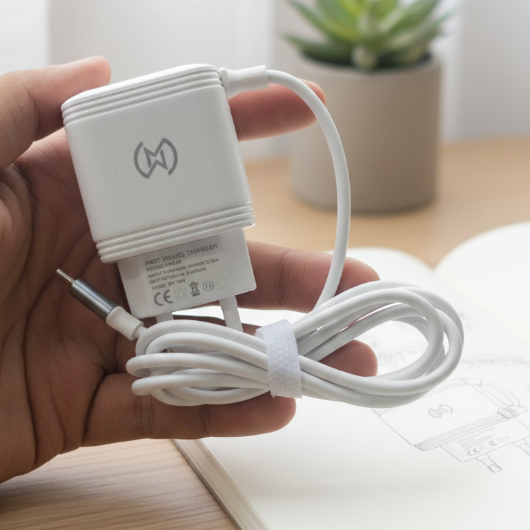 Wm 27 3.1a Fast Micro USB Charger with Dual USB Ports