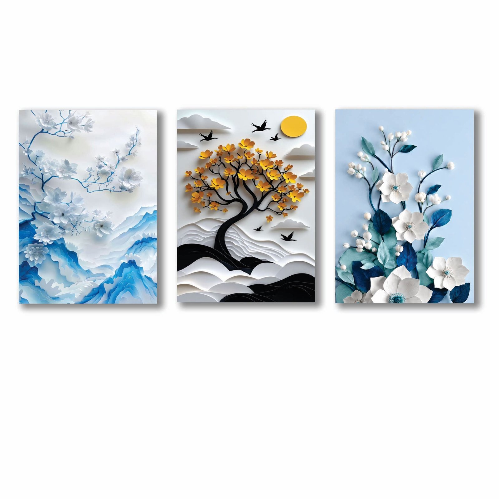 Set of 3 Premium Wall Art Photo Tiles - Image 2