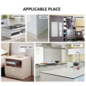 4Pcs Table Conner Protector Furniture Table Edge Protection Shield...