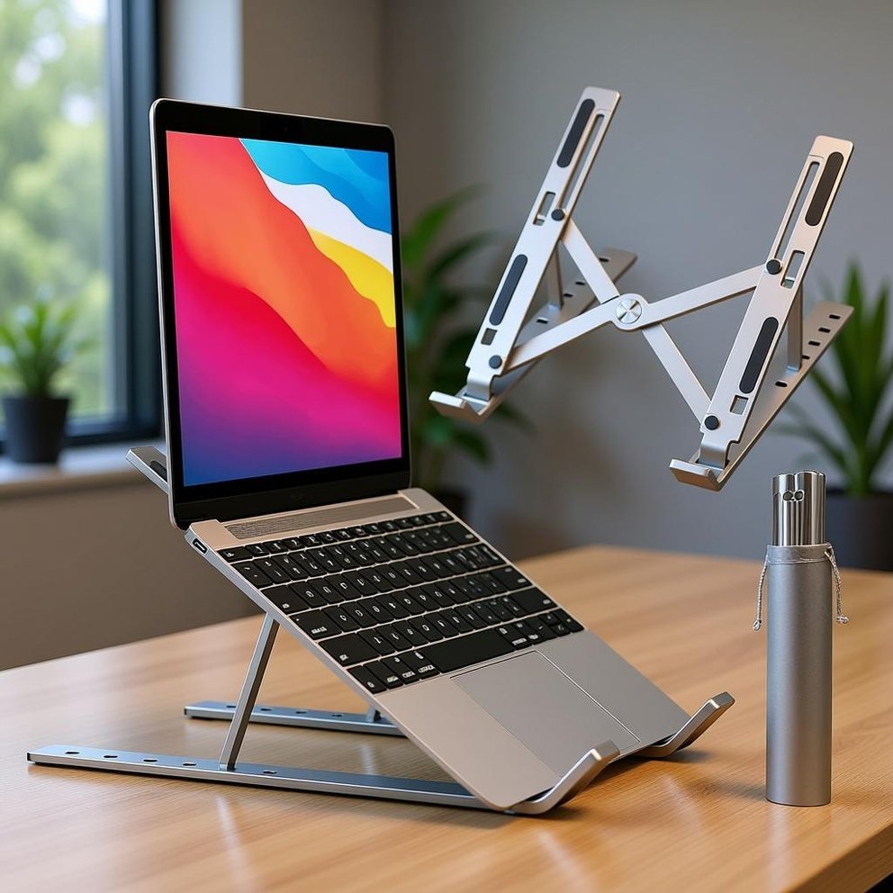 Laptop Stand Creative Folding Storage Bracket 15-Inches Brand:...