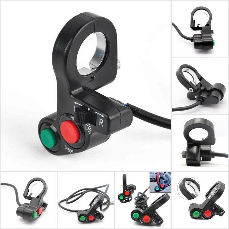 Universal Motorcycle Handlebar Switches On/off Button Connector Horn - Image 3