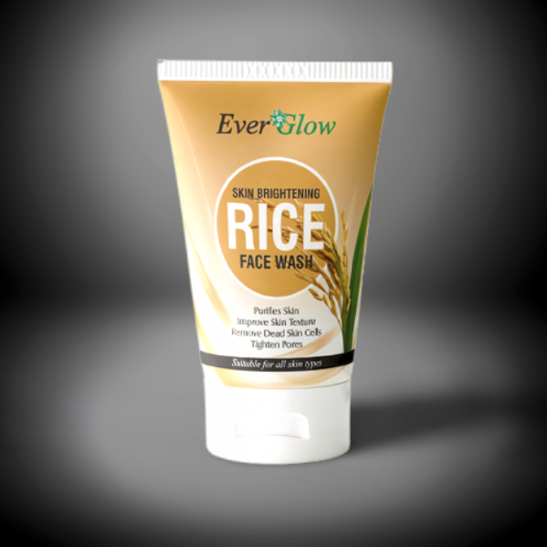 Everglow Skin Brightening Rice Face Wash 120 Ml - Purifies,... - Image 2