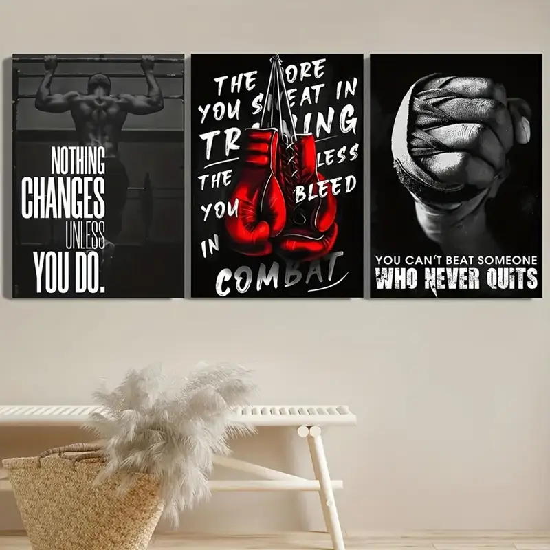 3-Piece Sports Wall Décor