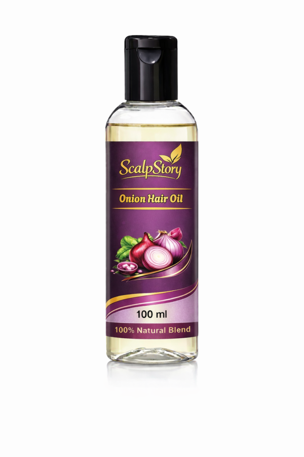 Onion Hair Oil – Natural Hair Growth & Anti-Hair Fall Oil with Sulfur & - Image 3