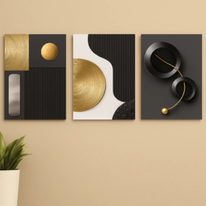 Set of 3 Premium Wall Art Photo Tiles