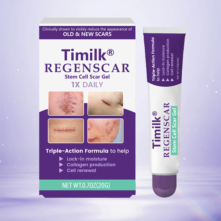 Timilk Regenscar Stem Cell Scar Gel 20g Triple Action Formula for Old