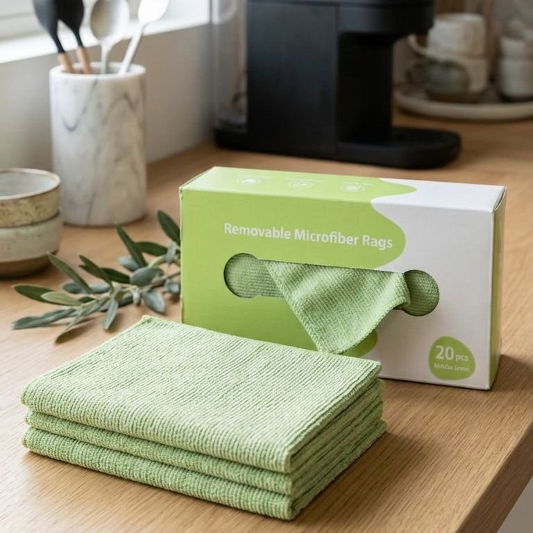 Microfiber Cleaning Cloths Pack of 20 Multi Purpose Durable Soft - Image 5