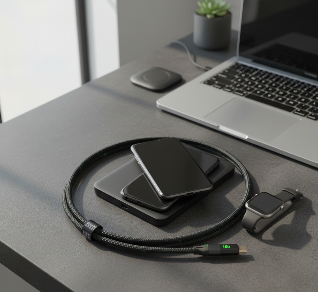 Sabawoon Type-C to Type-C 120w Fast Charging Cable - Image 3