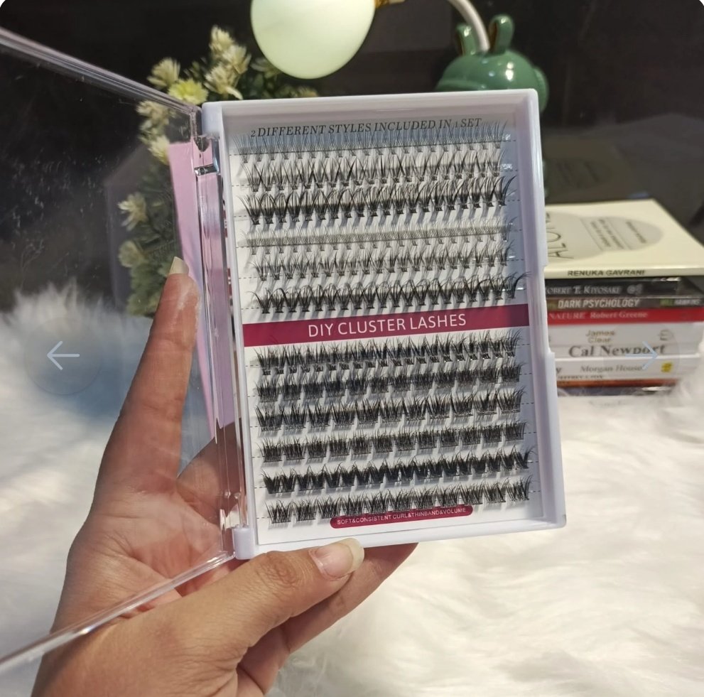 Kashee's 4 in 1 Permanent Eyelash Extension Set Professional Lash Kit - Image 3