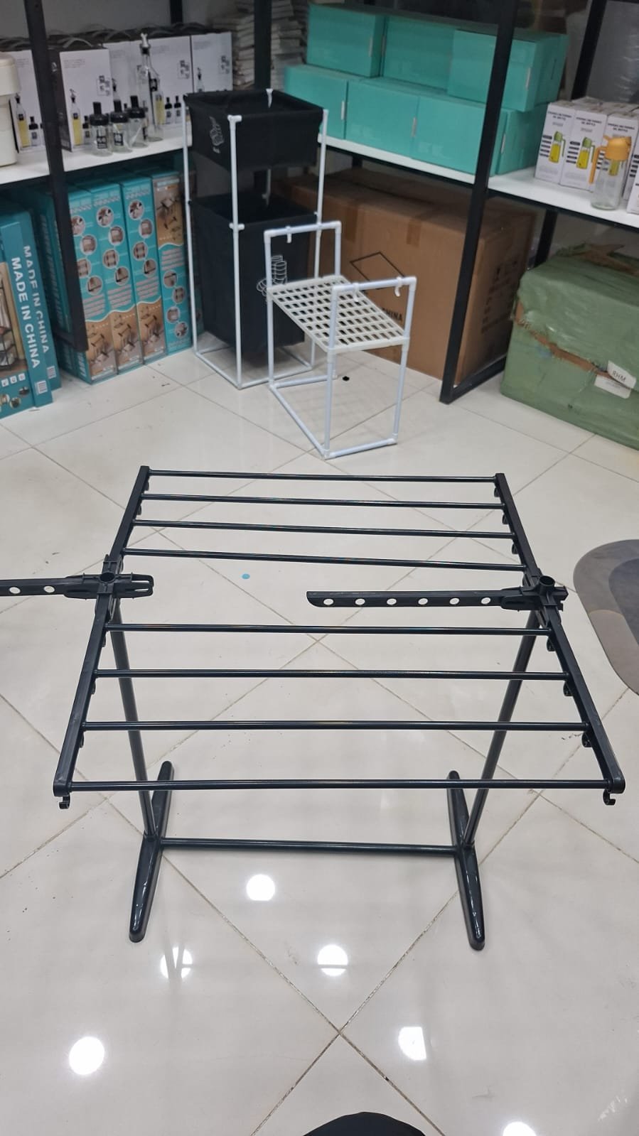 Folding Cloth Drying Stand - Image 3