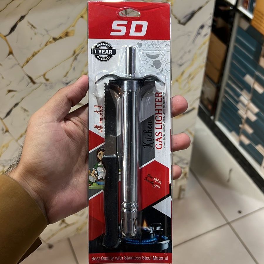 Gas Lighter with Knife Heavy Duty Durable Safe Practical and Convenient - Image 3