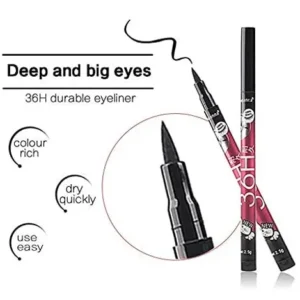 (Pack Of 06) Yanqina 36H Precision Liquid Waterproof Eyeliner Pencil