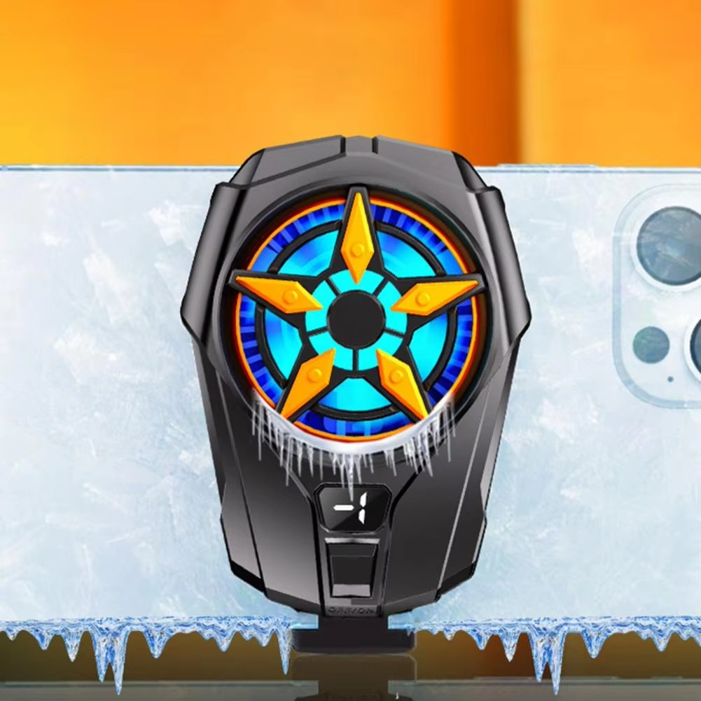 Sl09 Practical Phone Cooler Fan, Easy To Carry, Smart Digital... - Image 5