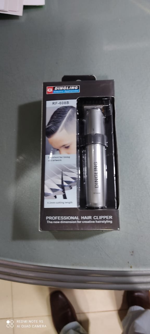 Dingling Rf 608 B Rechargeable With Charge Base Hair And Beard...