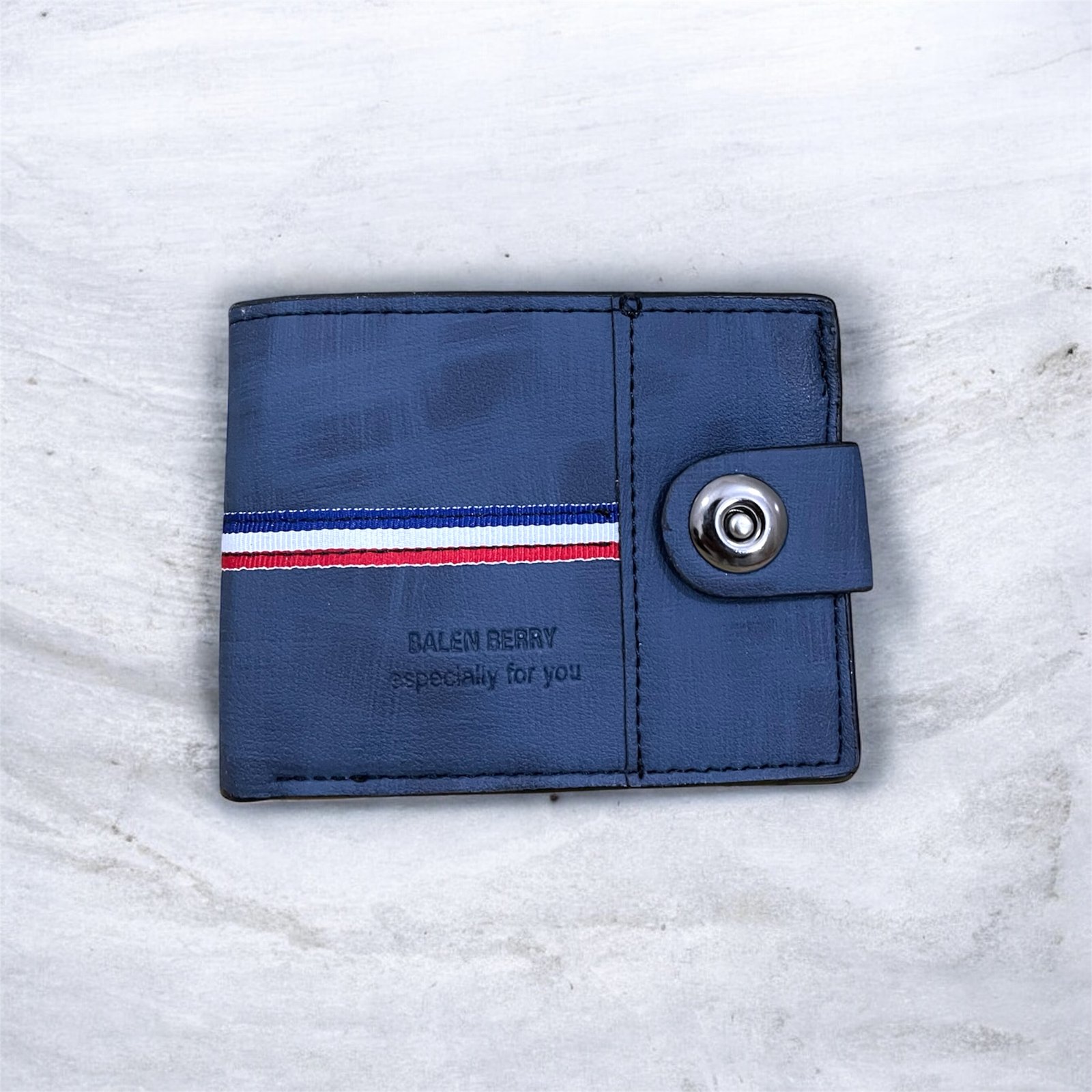 Men Pu Leather Wallet with Box - Image 4