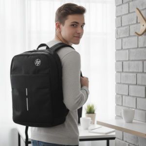 Hp Lightweight Water Resistant Laptop Backpack Black Durable Quality