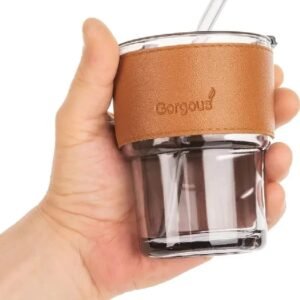 Reusable Coffee Mug with Straw