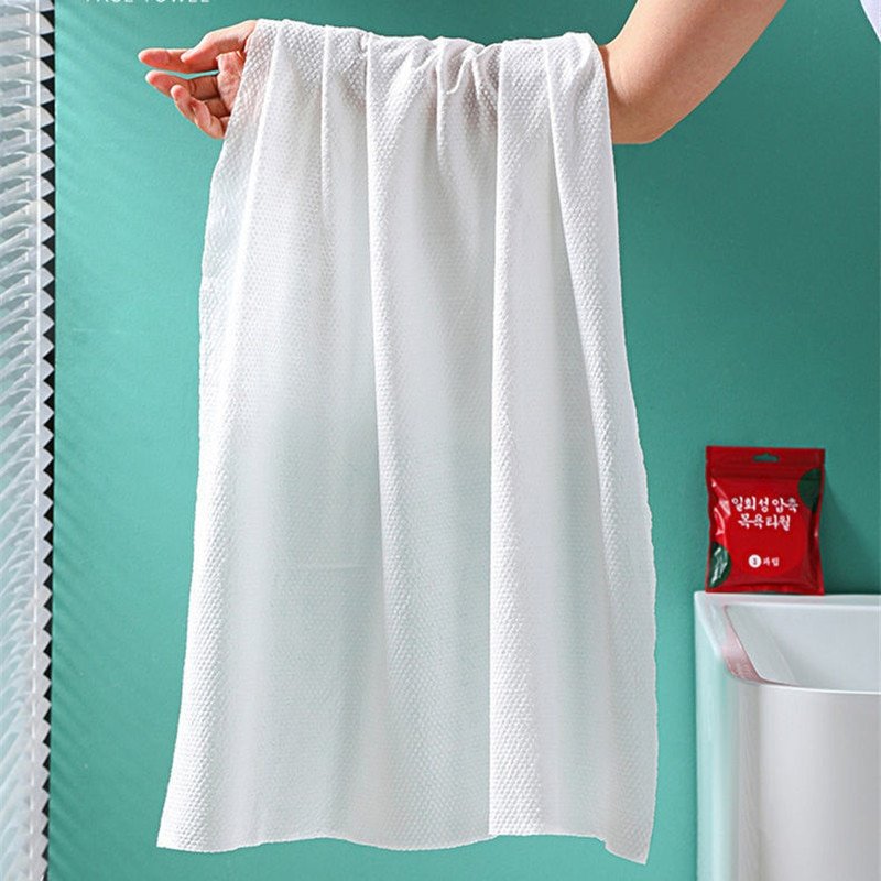 1 Pcs Of Compressed Bath Towels Disposable Face Towels Large...