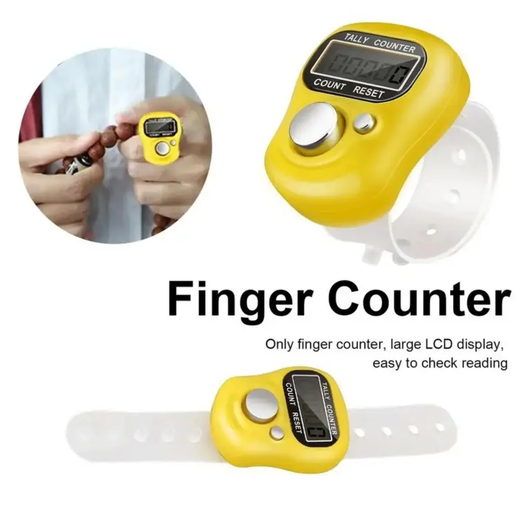 Digital Tasbeeh Counter - Mini Hand Ring Finger - Image 3