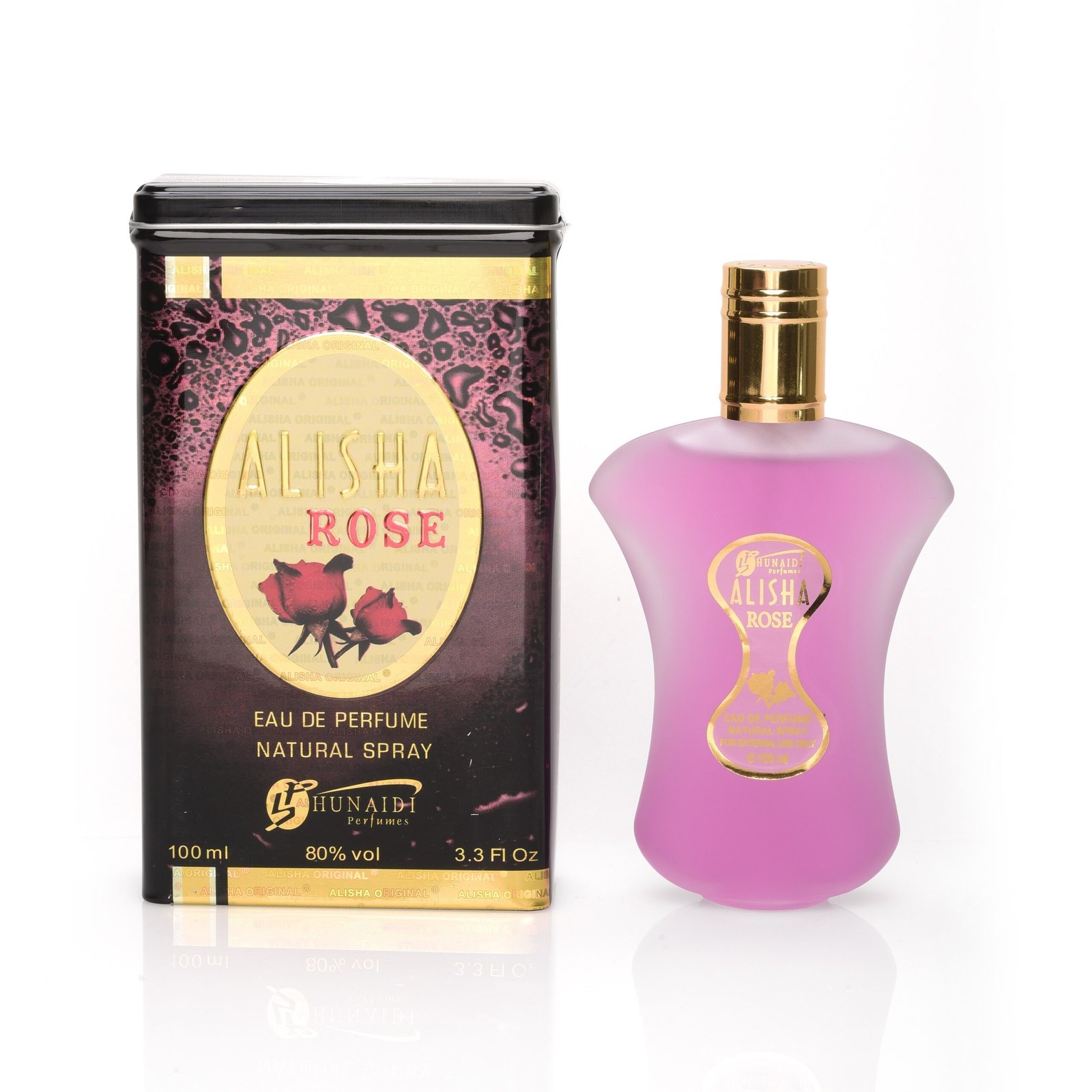 Alisha Rose Perfume by Hunaidi for Women Edp 100ml Elegant Long Lasting - Image 3
