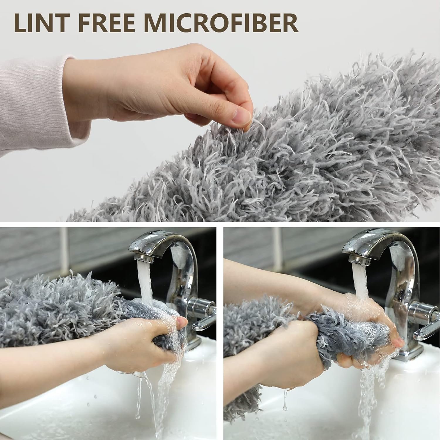 Grey Flexible Microfiber Duster - Image 5