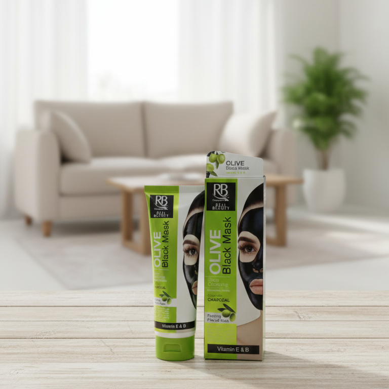 Rb Cosmetics Real Beauty Olive & Charcoal Black Peel‑off Mask - Image 2