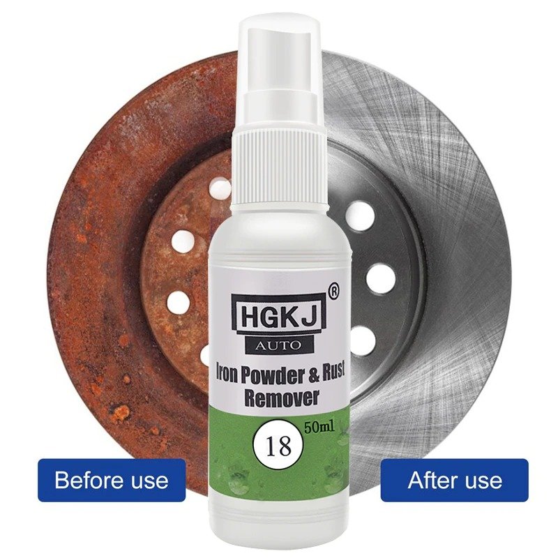 Hgkj-18-30Ml Car Paint Wheel Iron Powder Rust Remover Car Logo...