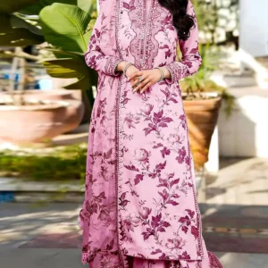 Aneela’s All-Over Print 9mm Sequins Embroidered Lawn 3pc Unstitched