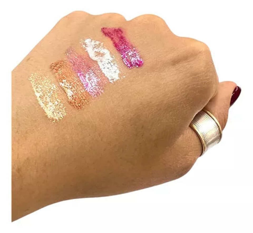 Ks One 2-In-1 Waterproof Lip Gloss & Eyeshadow Color - Image 5
