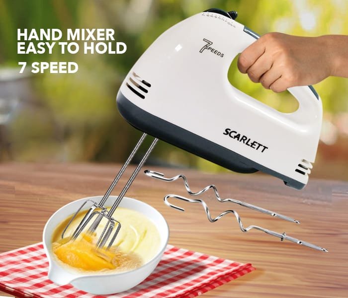 Dh-133 Scarlett Multifunctional 7 Speed Mini Mixer Electric Food...
