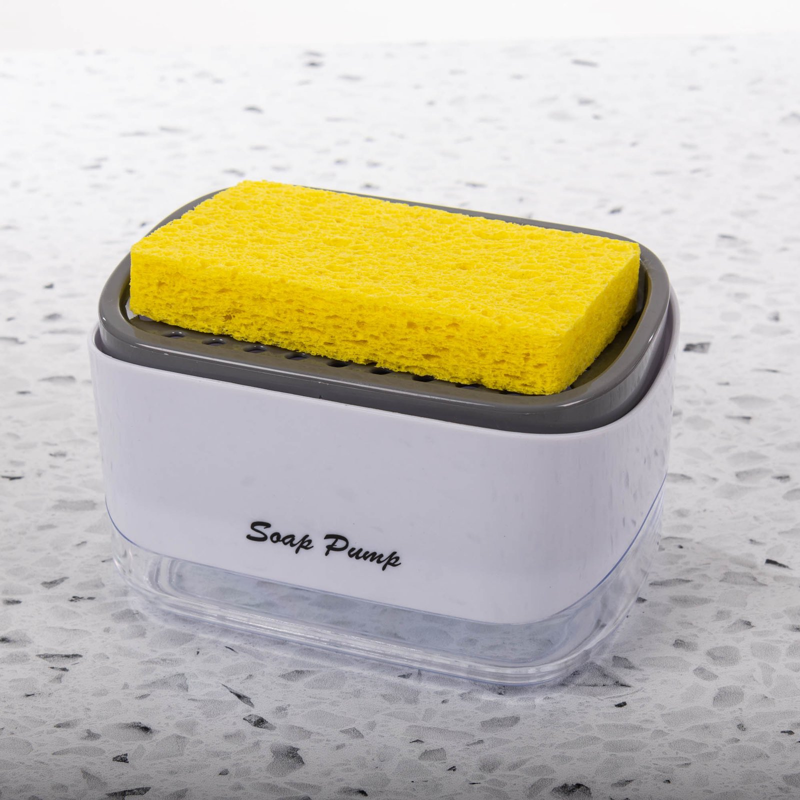 Royal 2-In-1 Soap Pump Dispenser with Sponge - Image 2