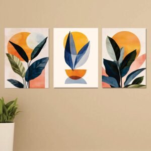 Set of 3 Premium Wall Art Photo Tiles
