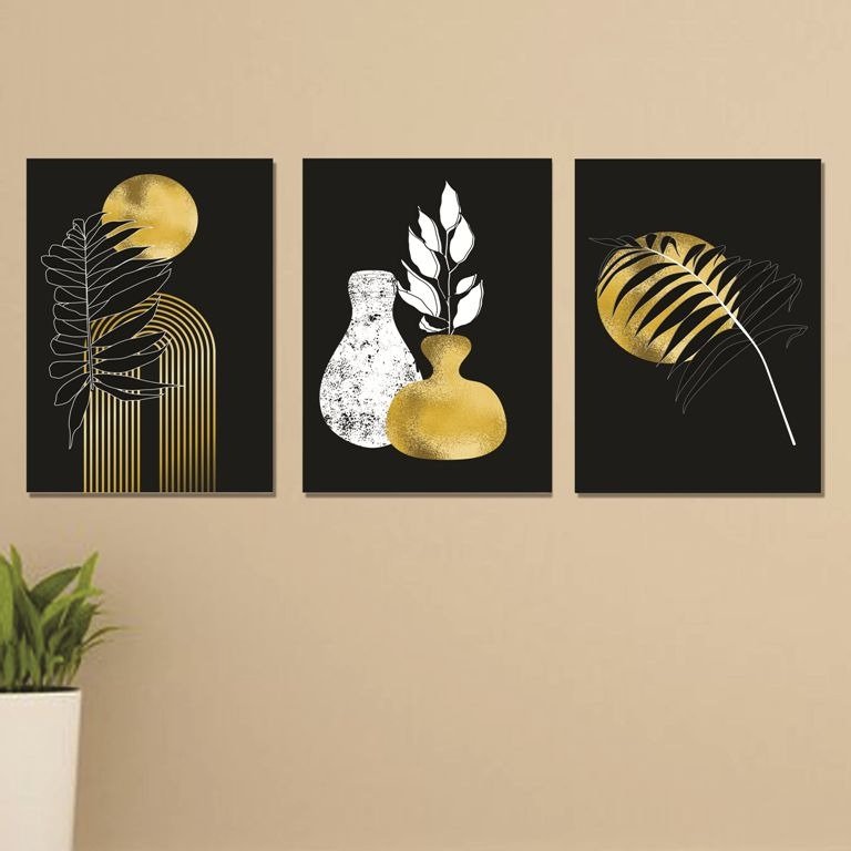 Set of 3 Premium Wall Art Photo Tiles