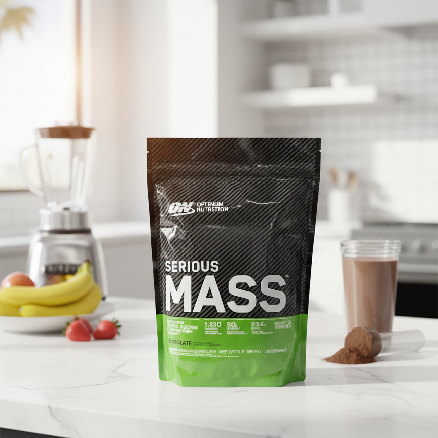 Optimum Nutrition Serious Mass – High-Calorie Chocolate Weight Gainer - Image 2