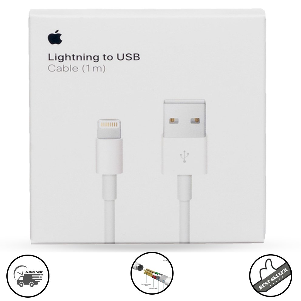 Apple Lightning to USB Cable for Iphone, Ipad & Ipod