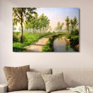Nature Landscape Spring Garden Wall Decor