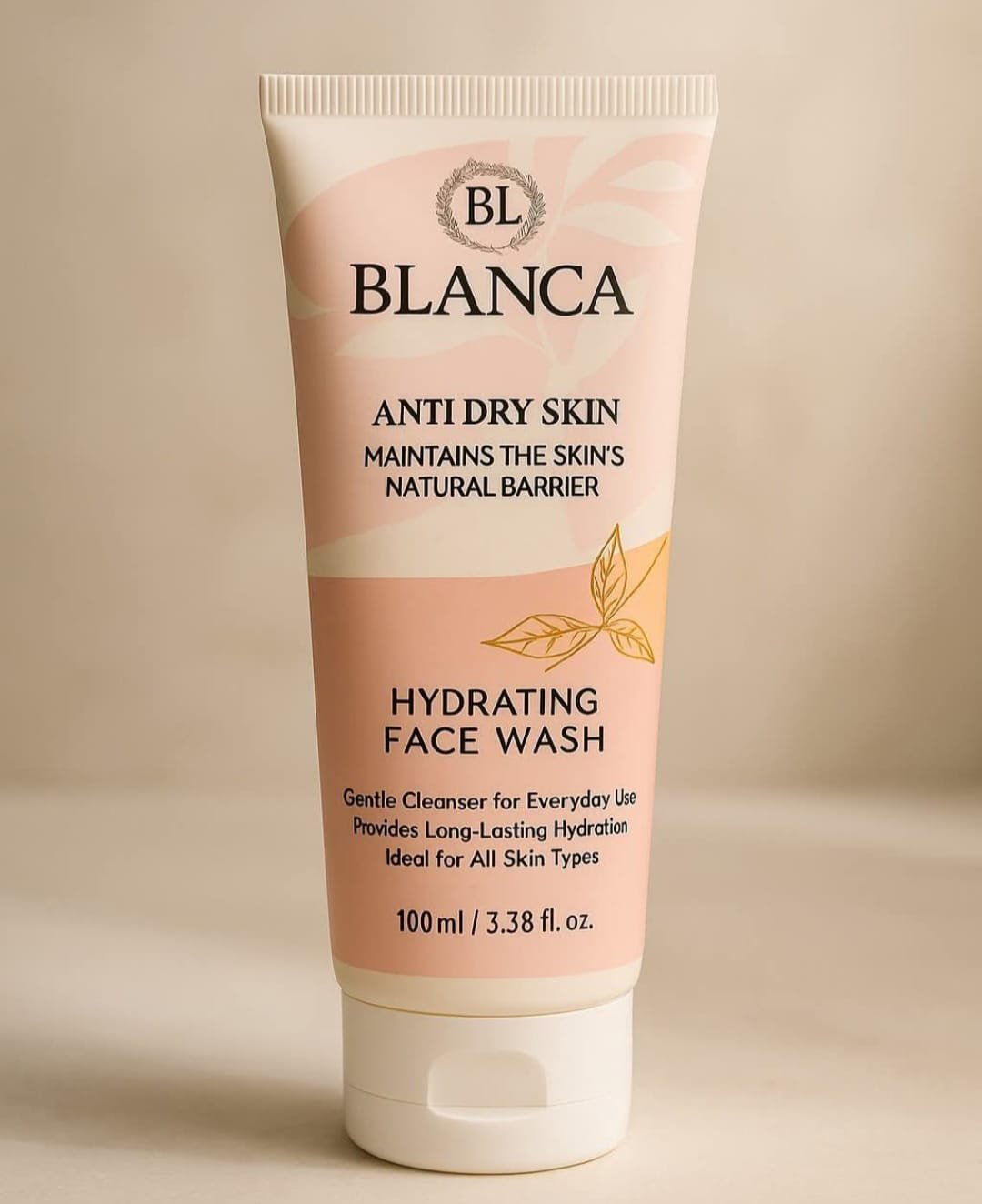 Blanca Anti Dry Skin Hydrating Facewash 100ml Gentle Cleanser - Image 3
