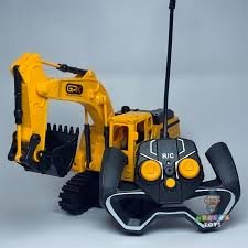 Remote Control Excavator Toy Kids Construction Vehicle Rc Truck Fun