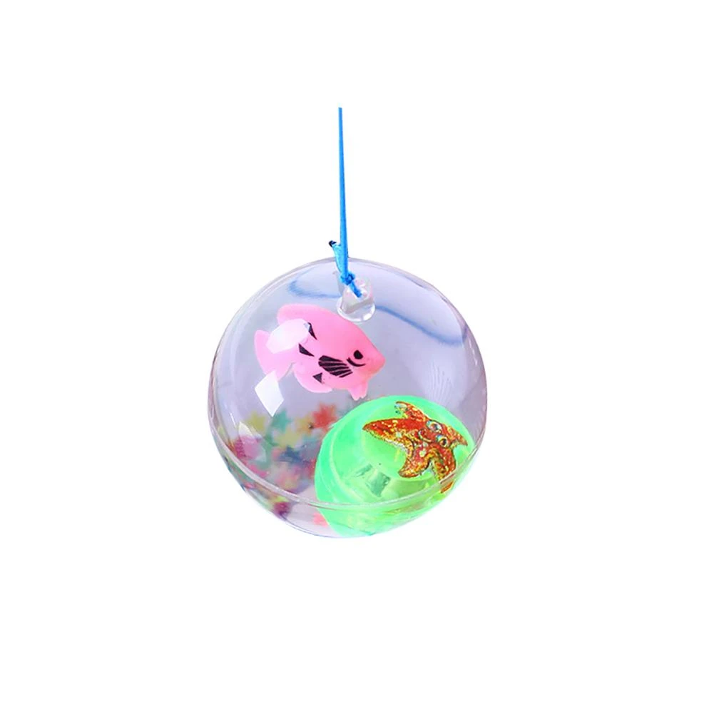 (Pack Of 6)Glowing Ball Toy - Super Led Water Ball Size 65Mm -...