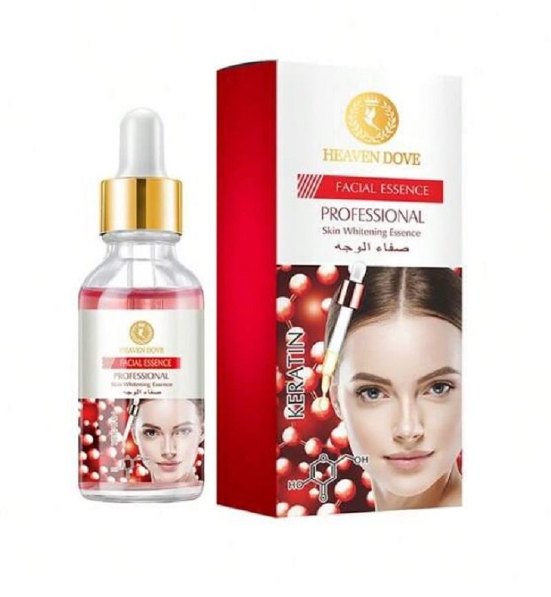 Heaven Dove Keratin Facial Essence Serum Moisturizing Brightening...