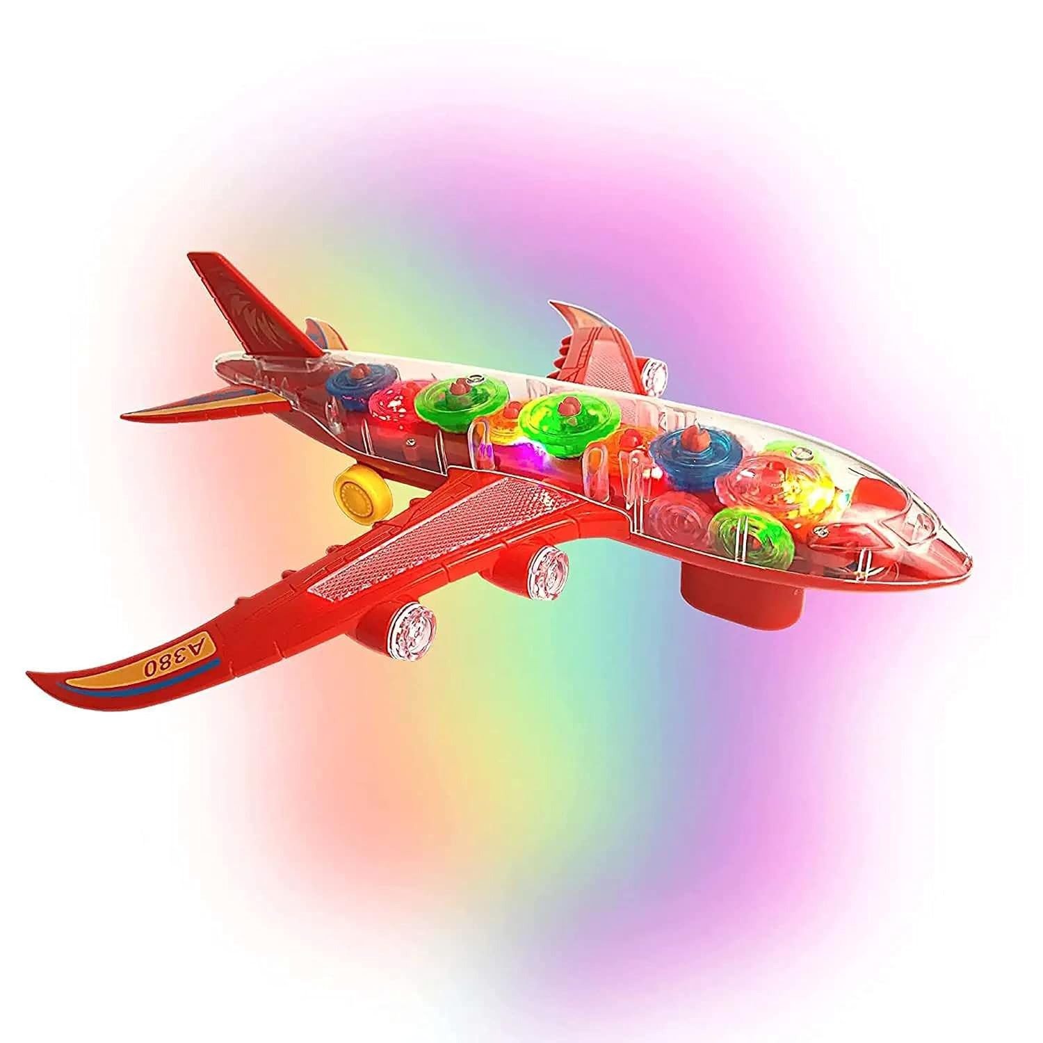 New Trending Transparent Gear Plane Toy - Image 5